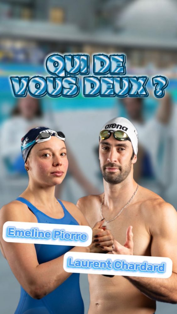🎥 Qui de vous deux ?
 
Entre ragots, pêche sous-marine et petits rituels de compet’, Emeline Pierre et Laurent Chardard se livrent devant notre caméra 👀
 
👉 Découvrez nos nageurs autrement… et venez les voir en vrai du 1er au 3 mai à l’Aquaval de Taverny pour les World Series de paranatation ! 💦🇫🇷 (lien en bio)