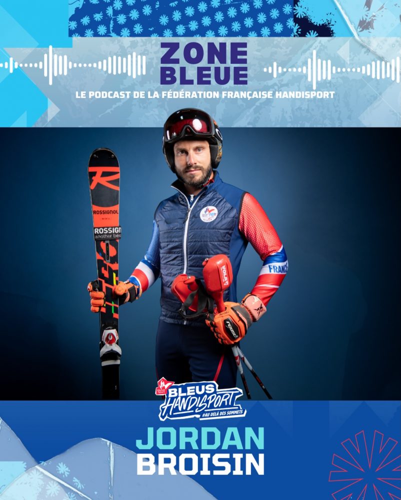 🎙️ ZONE BLEUE – Nouvel épisode à ne pas louper !
 
Dans ce nouvel épisode, rencontre avec Jordan Broisin, désigné porte-drapeau de l’Équipe de France pour les Jeux d’hiver de 2026. 🇫🇷
 
À 15 ans, un accident bouleverse sa vie. Sept mois de rééducation, puis une seule obsession : rechausser les skis.
Depuis, un parcours de haut niveau, deux Jeux paralympiques et aujourd’hui une ambition assumée : aller chercher une médaille à Milan-Cortina.
 
Un échange fort, sincère et inspirant à découvrir dès maintenant.
 
🎧 Épisode disponible dans le lien en bio !