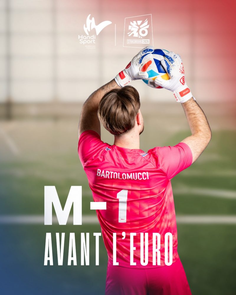 ⏳ M-1avant l’Euro de Cécifoot 2026, il est temps de prendre vos places ! ⚽🇪🇺
 
Dans un mois, Strasbourg deviendra la capitale européenne du cécifoot !
 
📅 Du 17 au 23 août 2026
📍 Au pied du Parlement européen à Strasbourg
 
Les meilleures sélections européennes se retrouveront pour une semaine de compétition, de spectacle et d’émotions. 

La billetterie est officiellement ouverte ! Réservez dès maintenant vos places et venez encourager les Bleus dans un cadre exceptionnel.
 
🔗 Lien en bio.