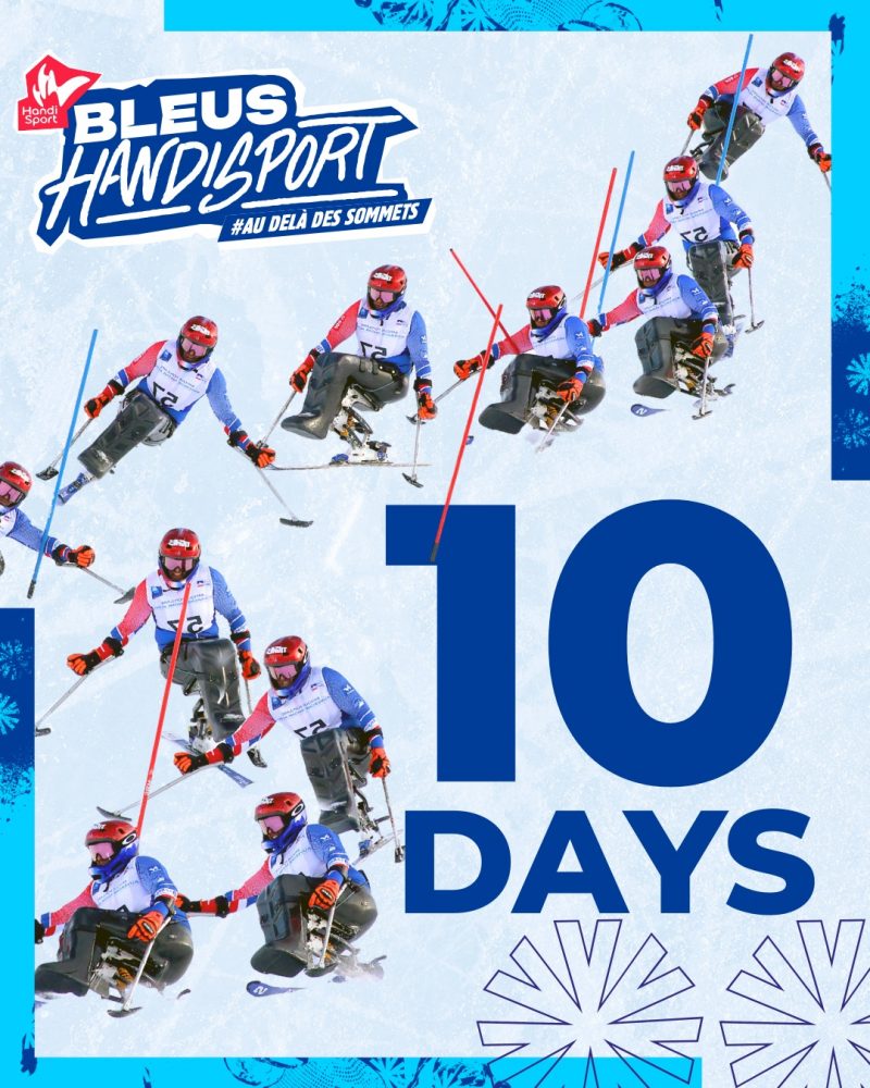 🇮🇹❄️ J-10 avant les Jeux Paralympiques !

Dans 10 jours, les skis et les snowboards glisseront sur la neige italienne. Dans 10 jours, les regards seront fixés sur la ligne de départ. Dans 10 jours, des mois, voire des années de travail prendront tout leur sens.

Milan-Cortina 2026 approche ...