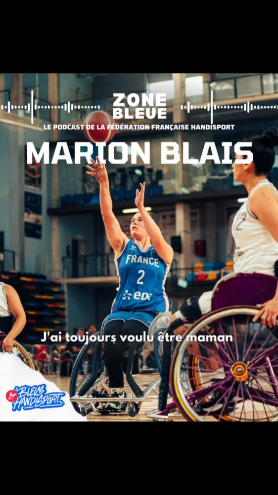 🏀 Sportive de haut niveau, professionnelle… et jeune maman.

Dans ce nouvel épisode de Zone Bleue, Marion Blais raconte cette nouvelle facette de sa vie et l’équilibre à trouver entre sa carrière en équipe de France de basket fauteuil, son métier d’orthoprothésiste et sa vie de famille.

Un échange sincère, qui nous emmène aussi sur les terrains : de sa découverte du basket fauteuil à 18 ans à son engagement pour faire grandir la pratique féminine, en passant par ses ambitions avec les Bleues. 🇫🇷

🎙️ Découvrez le nouvel épisode de Zone Bleue avec Marion Blais (lien en bio).