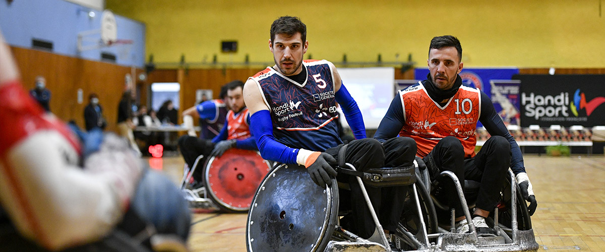 Euro rugby-fauteuil J-1