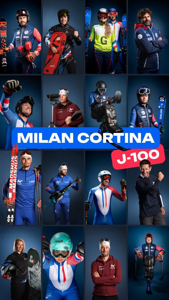 🔥 J-100 avant les Jeux !
 
Dans 100 jours, nos athlètes poseront les pieds dans la neige italienne de Milan-Cortina. Ce qui signifie qu’il reste 100 jours pour affiner chaque petit détail pour aller chercher l’or en mars prochain.

100 jours de travail, d’envie, d’acharnement.
 
On a hâte d’y être. Vous aussi ?

#BleusHandisport #Audeladessommets