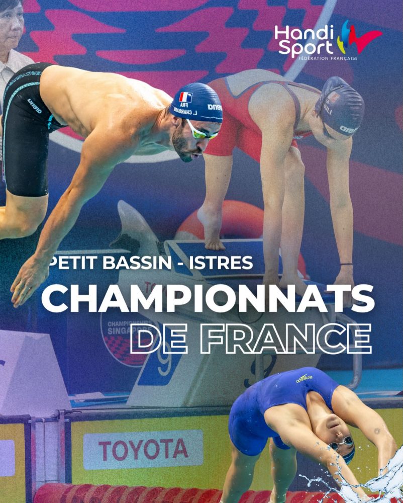 🏊‍♂️💦 Cap sur Istres (13) !

Les Championnats de France Petit Bassin 25 m c’est les 6 & 7 décembre prochains, et nos nageurs sont prêts à tout donner 🔥
 
✨ Deux jours de performances, qui verront s’aligner nos meilleurs nageurs français ainsi que des futurs champions !