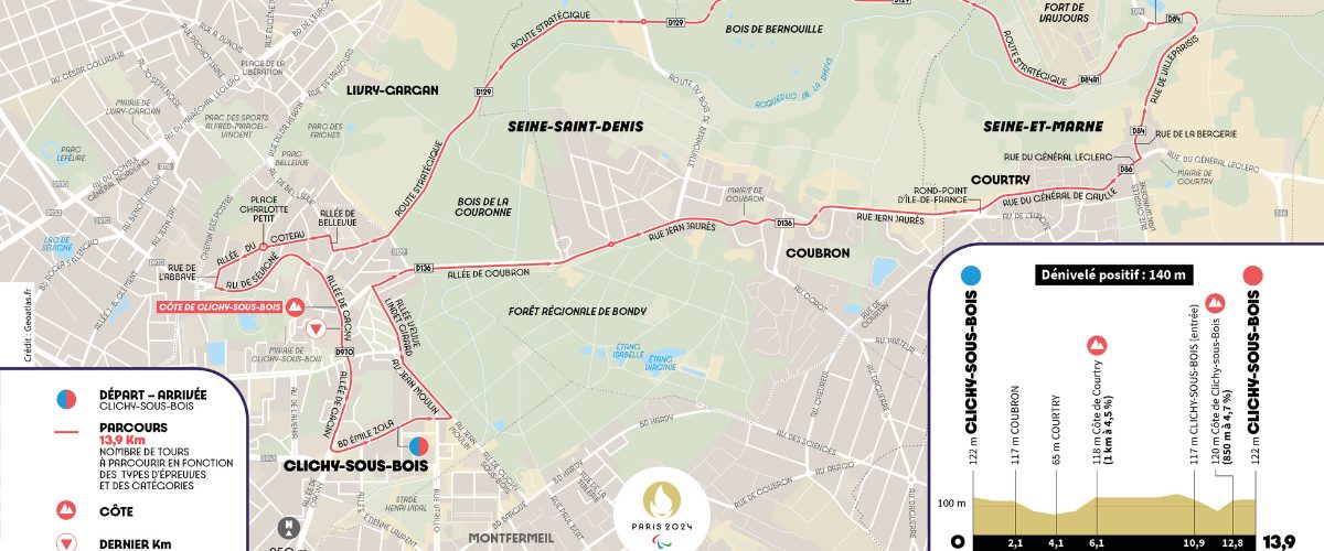 Lire la suite à propos de l’article Les parcours du Marathon et du Para cyclisme des Jeux de Paris 2024 dévoilés