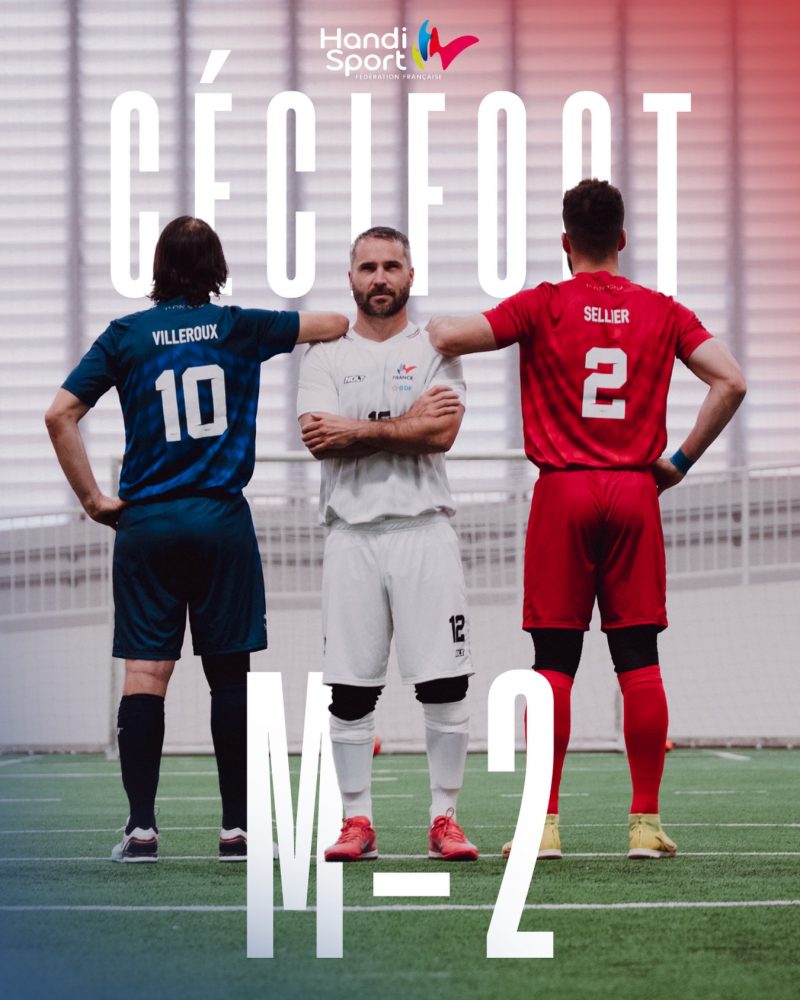 Dans deux mois, la France sera le cœur battant du cécifoot européen. 🇫🇷
 
À Strasbourg, les Bleus, champions d’Europe en titre, retrouveront leur public pour une semaine de passion, d’émotions et de très haut niveau.
 
Après avoir fait rêver tout un pays à Paris 2024, les Bleus écriront un nouveau chapitre de leur histoire devant leurs supporters. Plus qu’une compétition, cet Euro sera une célébration du sport, de l’inclusion et de tout ce qui nous rassemble.
 
💙🤍❤️La France est prête à accueillir l’Europe du cécifoot. 
Et vous, serez-vous au rendez-vous pour soutenir les Bleus ? Ouverture de la billetterie très bientôt !