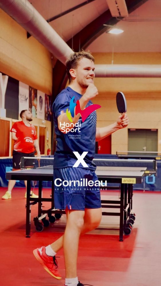 Para tennis de table : nouveau partenaire & premier grand rendez-vous 🤝🏓
 
La Fédération Française Handisport est fière d’annoncer que l’Equipe de France de para tennis de table sera accompagnée par leur nouvel équipementier @cornilleau à l’occasion des Championnats d’Europe à Helsingborg (Suède).
 
Ce rendez-vous continental marque le début d’une collaboration forte et ambitieuse pour la période 2025-2028, placée sous le signe de la performance. Aux côtés de Cornilleau, nos pongistes entreront dans la compétition avec la volonté de repousser leurs limites et de décrocher un maximum de titres européens. 🇫🇷