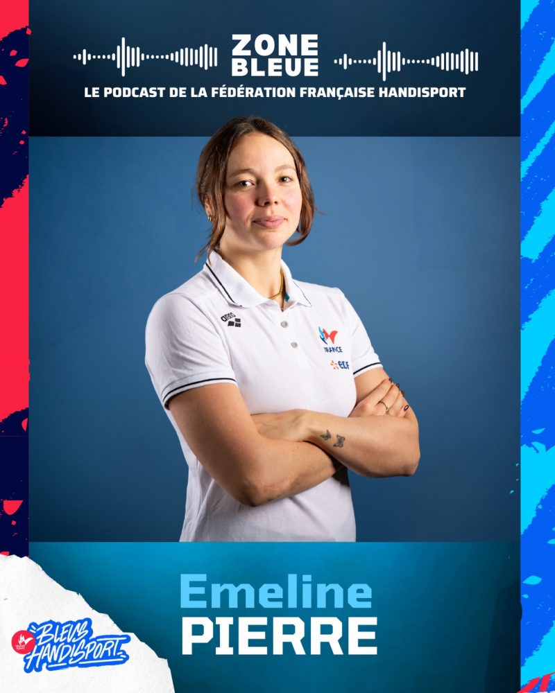 🎙️ NOUVEL ÉPISODE – Zone Bleue Saison 3
 
Nous partons cette fois à la rencontre d’Emeline Pierre 🏊‍♀️🇫🇷
Championne paralympique du 100m nage libre S10 et médaillée de bronze du 100m dos S10 à Paris 2024.
 
De son enfance sportive à Pau à son titre paralympique, Emeline revient sur un parcours marqué par la détermination, un accident à 13 ans, la reconstruction et une ascension impressionnante vers le plus haut niveau.
 
Retrouvez la du 1 au 3 mai à Taverny pour les World Series de paranatation 💙
 
🎧 Épisode dispo dès maintenant (lien en bio)