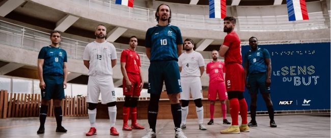 LE “SENS DU BUT” : L’Équipe de France de Cécifoot révèle son maillot de l&rsquo;Euro 2026