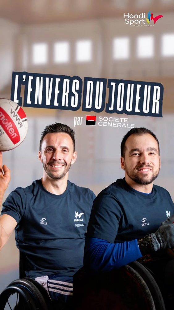 🏐 Derrière chaque joueur de rugby fauteuil, il y a une histoire différente.
 
Avec @paramourdurugby, partenaire officiel de l’Équipe de France de rugby fauteuil, on vous emmène découvrir l’envers de nos joueurs ! 

Partez à la rencontre de Brice Maurel et Nicolas Valentim 🎥