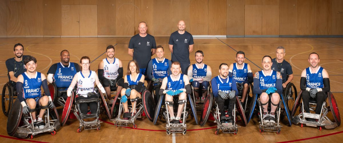 Championnat du monde de Rugby Fauteuil, la sélection dévoilée