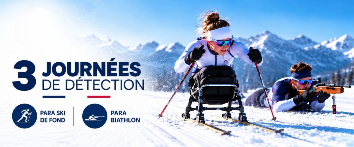 Para ski nordique : 3 jours de détection pour révéler les talents de demain